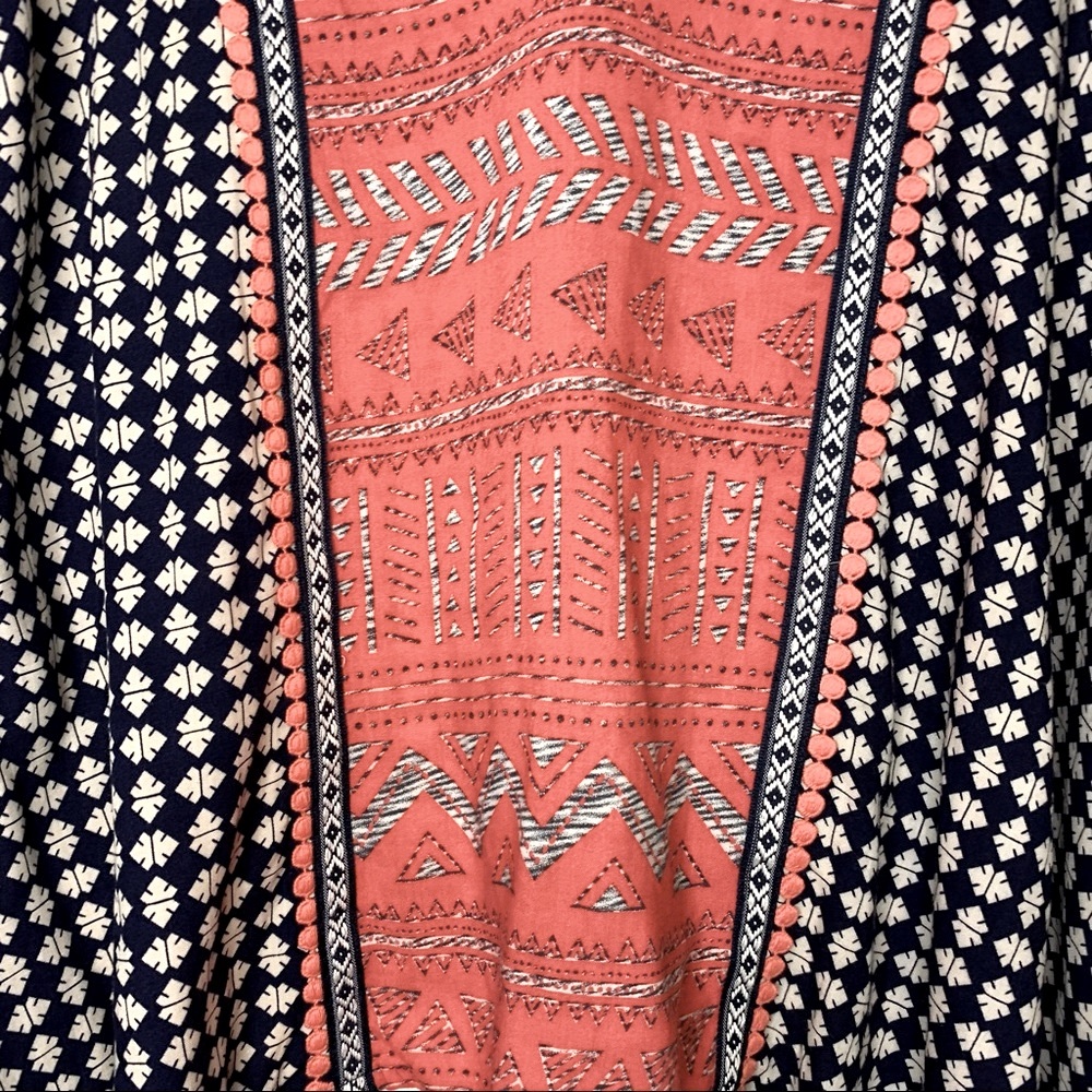 Thml Aztec Patterned Swing Tank Top | Size Small - image 3